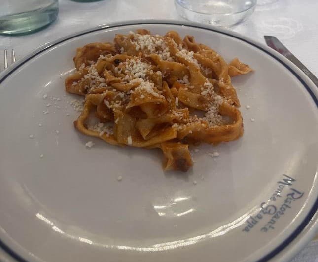 pasta with ragu